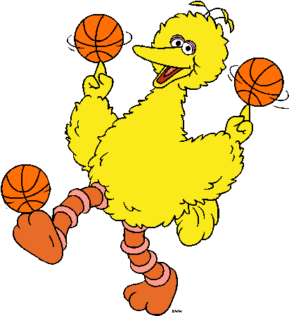 Pin Sesame Street Clipart - Big Bird Plaza Sesamo (420x468)