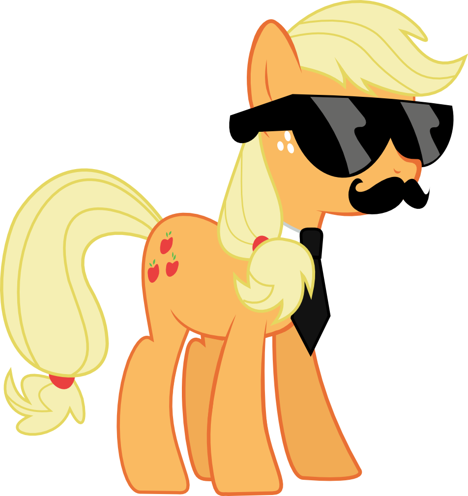 Mane Six Got Swag - Mlp Applejack Swag (952x1009)