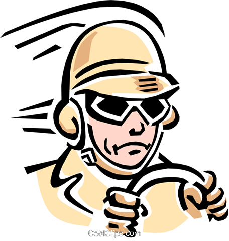 Race Car Driver Royalty Free Vector Clip Art Illustration - Holy Zenka: Africa's Role In The World Of Tomorrow (456x480)