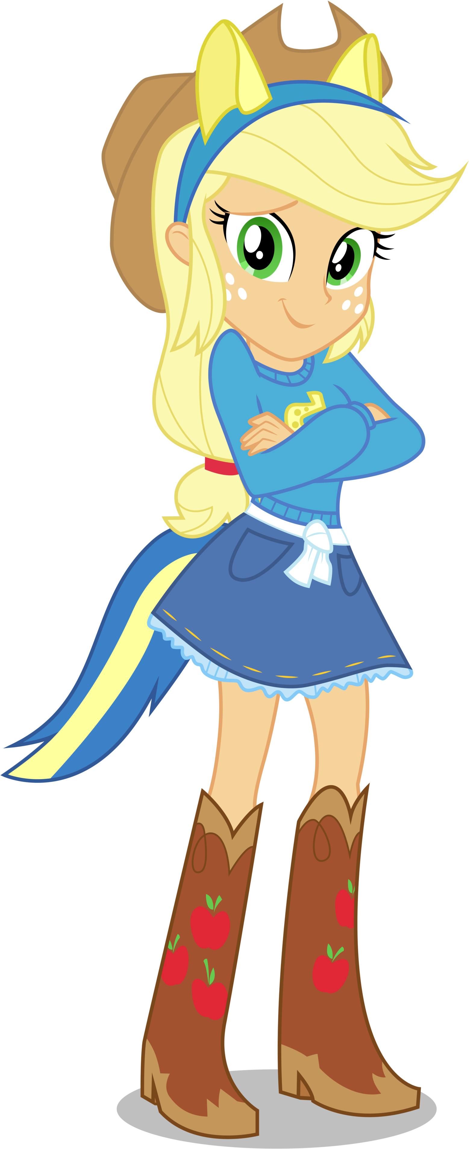 Mlp Human Applejack Www Imgkid Com The Image Kid Has - Mlp Eg Applejack Cafeteria (1600x3840)