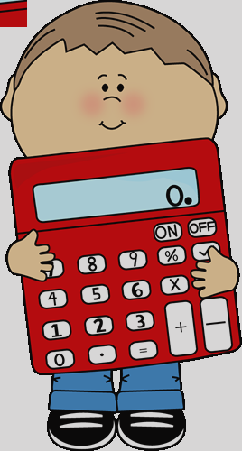 Math Clip Art Maths Images Clip Art - Boy Doing Math Clip Art (268x500)