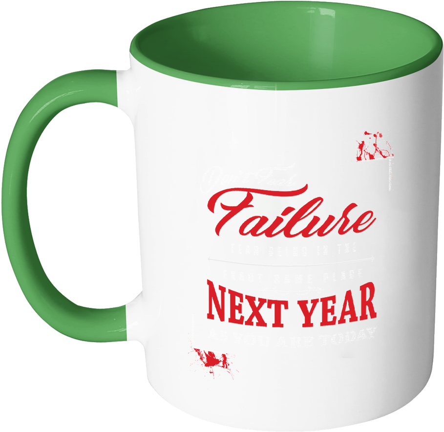 Fear Clipart Fear Failure - Mug (1024x1024)