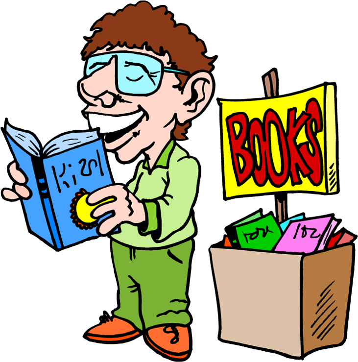 Saturdays - Clipart Book Sale (742x750)