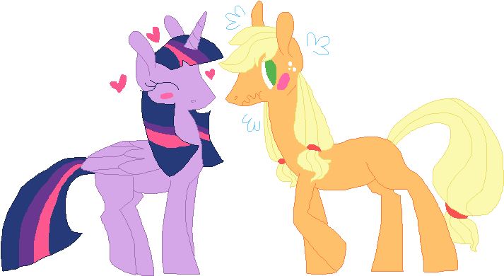 Alicorn, Applejack, Artist - Cartoon (737x405)