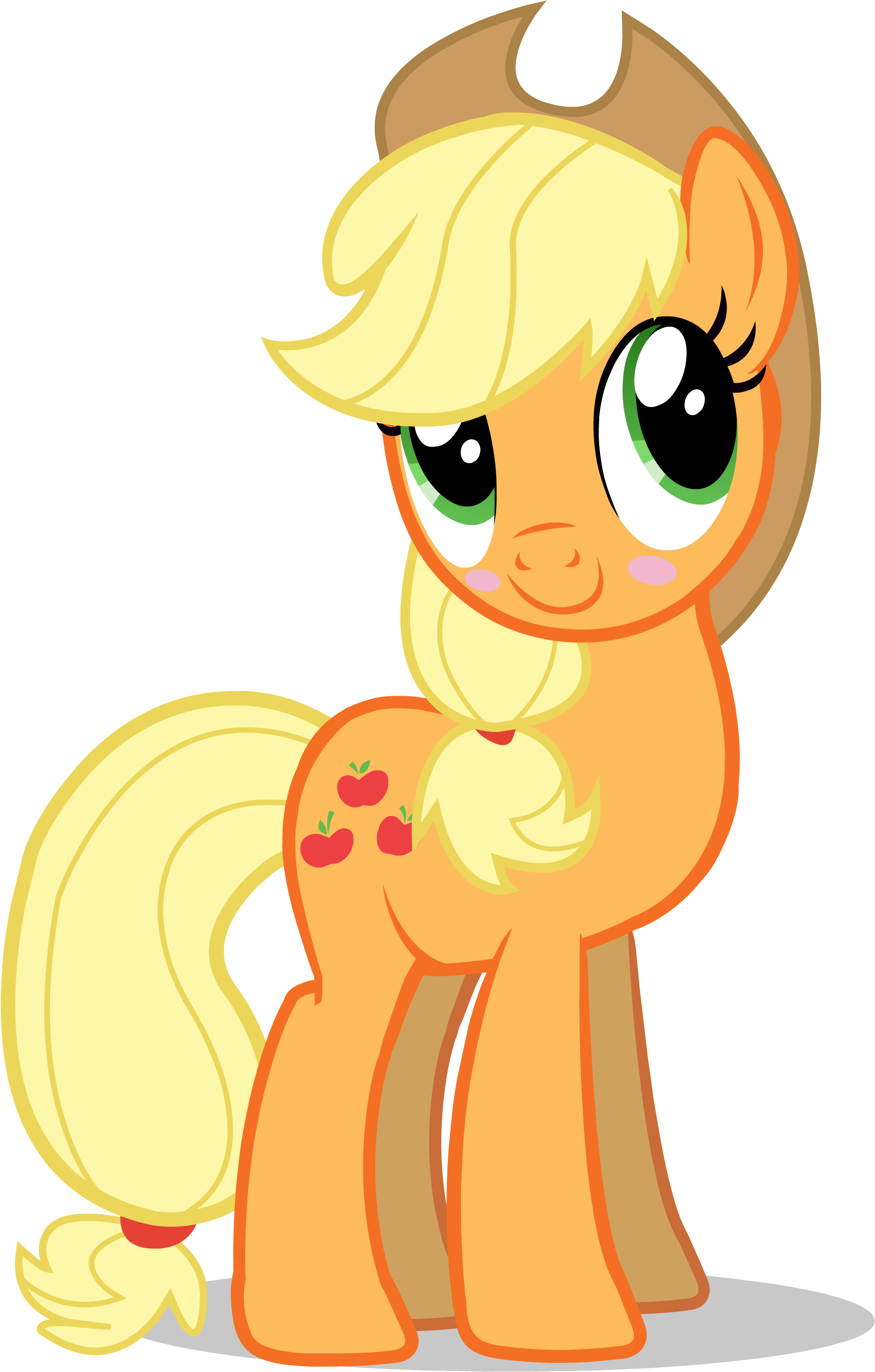 Less Talk More Evil - My Little Pony Applejack (2076x3003)