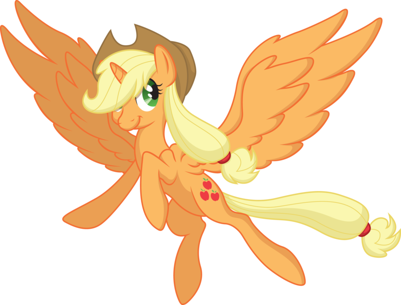 My Little Pony Alicorn Applejack - Май Литл Пони Принцесса Эпплджек (789x600)