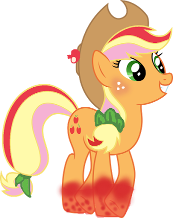 My Little Pony Friendship Is Magic, Equstria Girls - Cartoon (346x437)