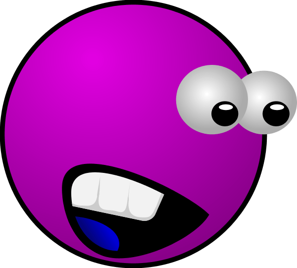 Afraid Eyes Clipart - Clip Art (600x541)