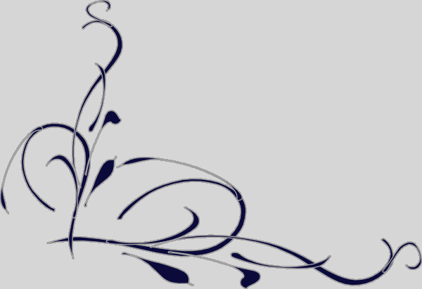 Elegant Swirl Designs Clip Art Wedding Swirl Clip Art - Swirls Clipart Free For Wedding (600x411)