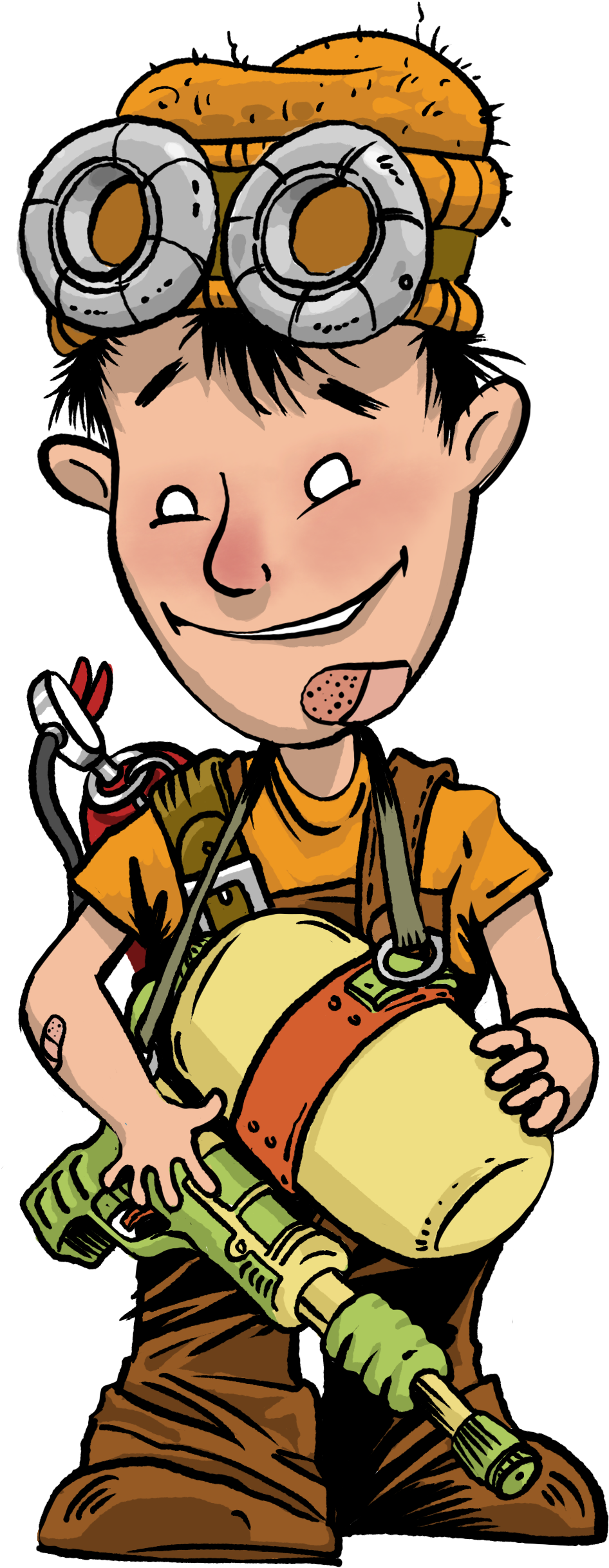 Fear Clipart Neurotic - Cartoon (1404x2712)
