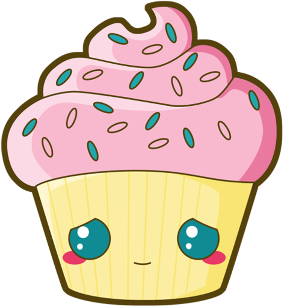 Cupcake Fruitcake Pinkie Pie Drawing Rainbow Dash - Cupcake Cartoon (600x720)