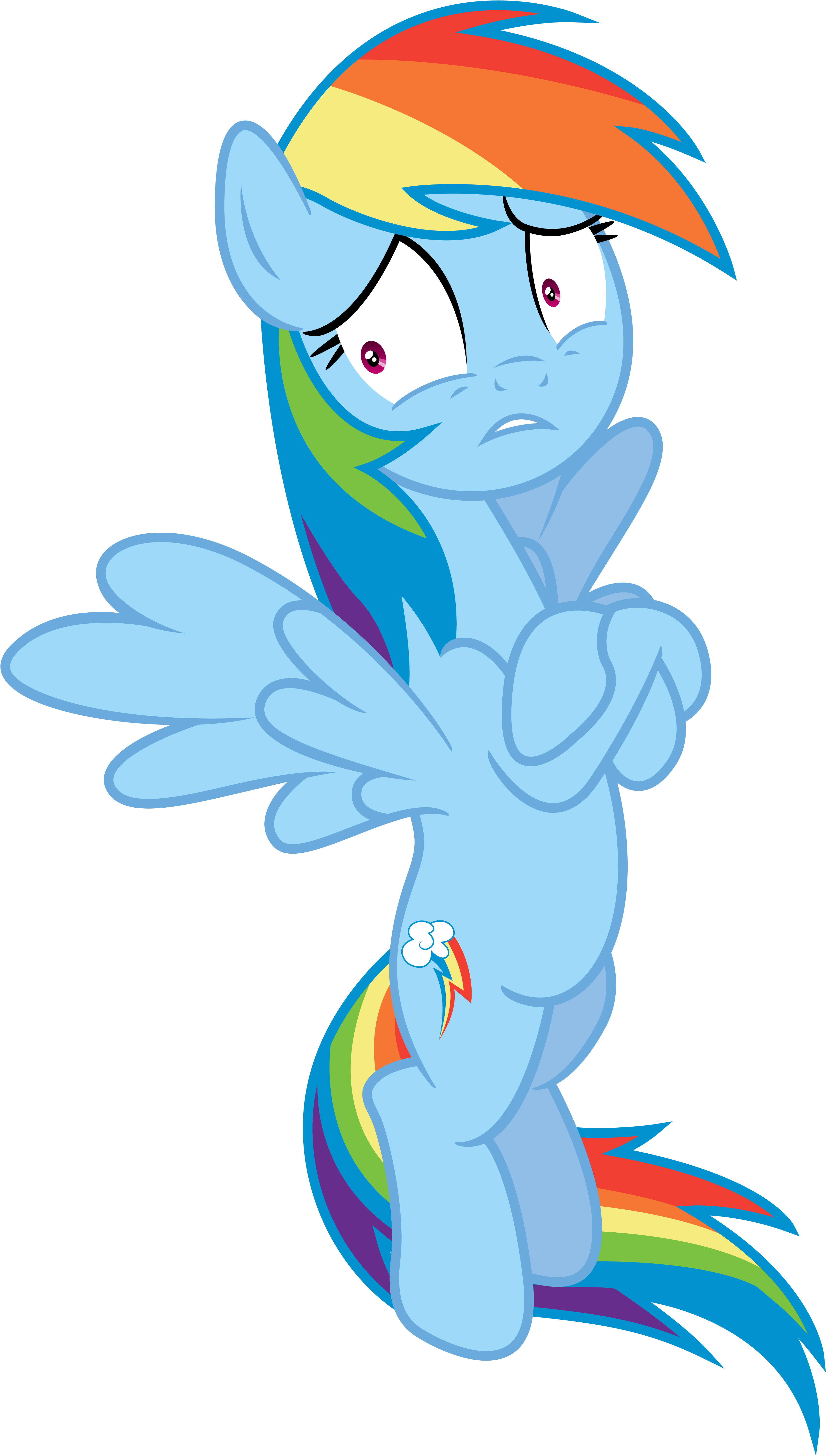 Rainbow Dash Likes Cupcakes By Dasprid On Deviantart - Love Fluttershy (3442x6000)