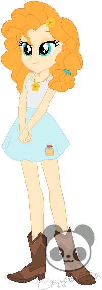 Just A Small Design On How I Think Young Pear Butter's - My Little Pony Pear Butter (309x613)