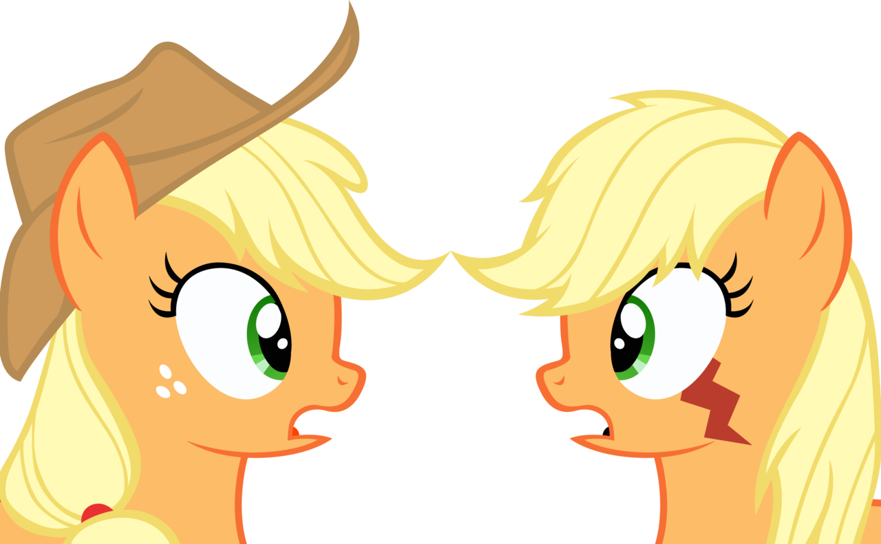 Alternate Hairstyle, Applejack, Artist - Cartoon (1280x791)