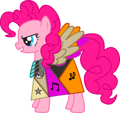 Pinkie Pie Cupcakes My Little Pony - Mlp Cupcakes Pinkie Pie (408x382)