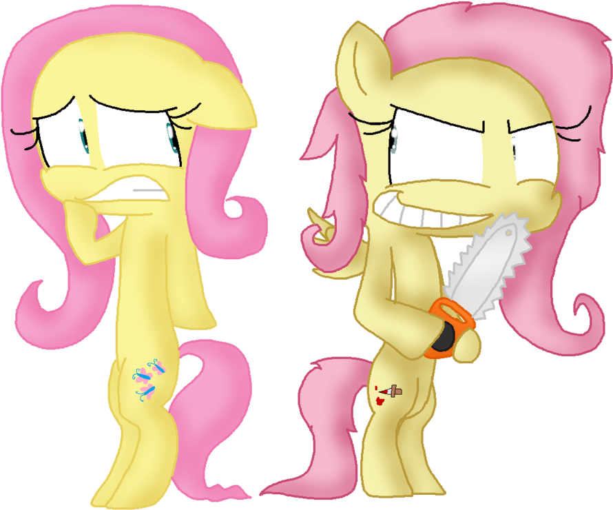 Fluttershy Vs Rainbow Factory Vs Cupcakes Vs Shed - Comics (900x755)