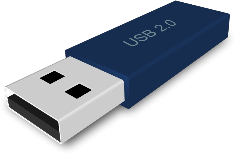 Usb Flash Drive Png Images - Clipart Flash Memory (900x675)