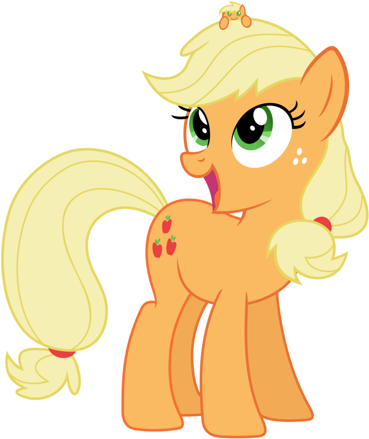 Aj And Lil Aj By Anxet - Mlp Applejack And Aj (894x894)