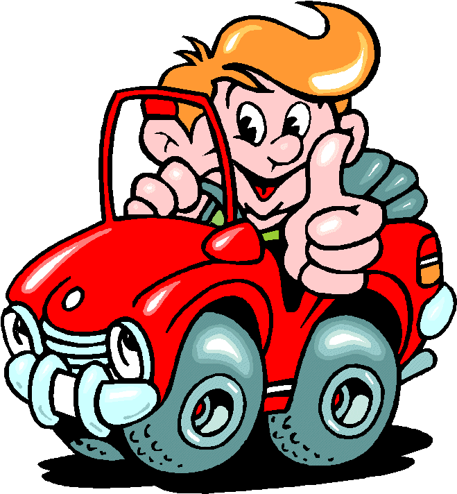 Driving Clipart Auto Insurance - Drop Off & Pick Up (694x733)