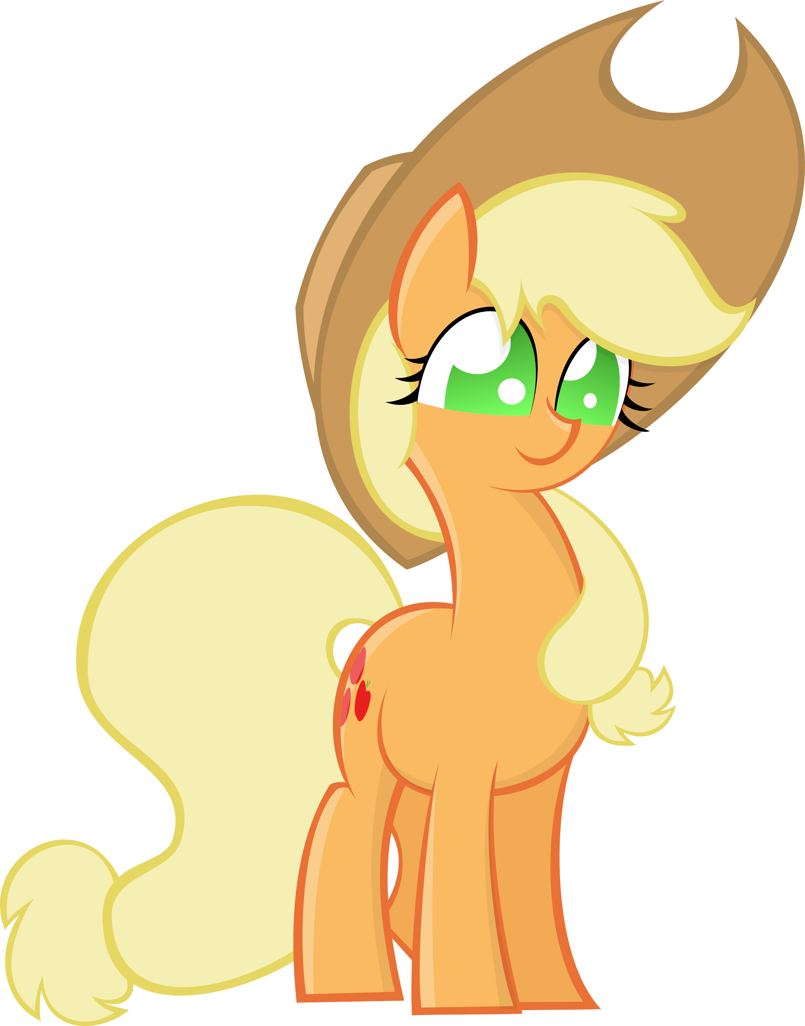 Just Applejack By Kalleflaxx - Applejack Apple (3137x4000)