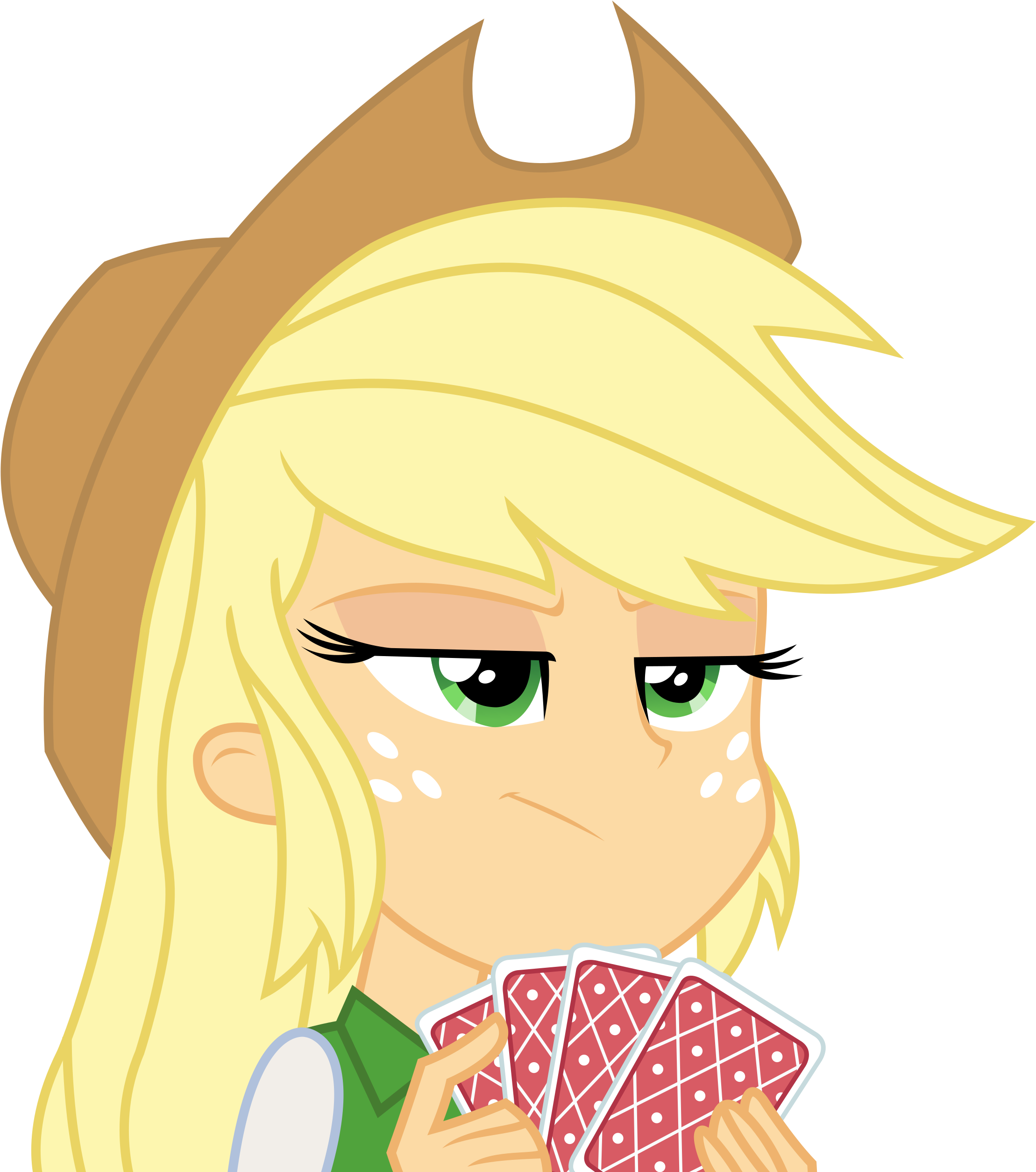 Sketchmcreations, Card, Cowboy Hat, Equestria Girls, - Sketchmcreations, Card, Cowboy Hat, Equestria Girls, (2372x2550)