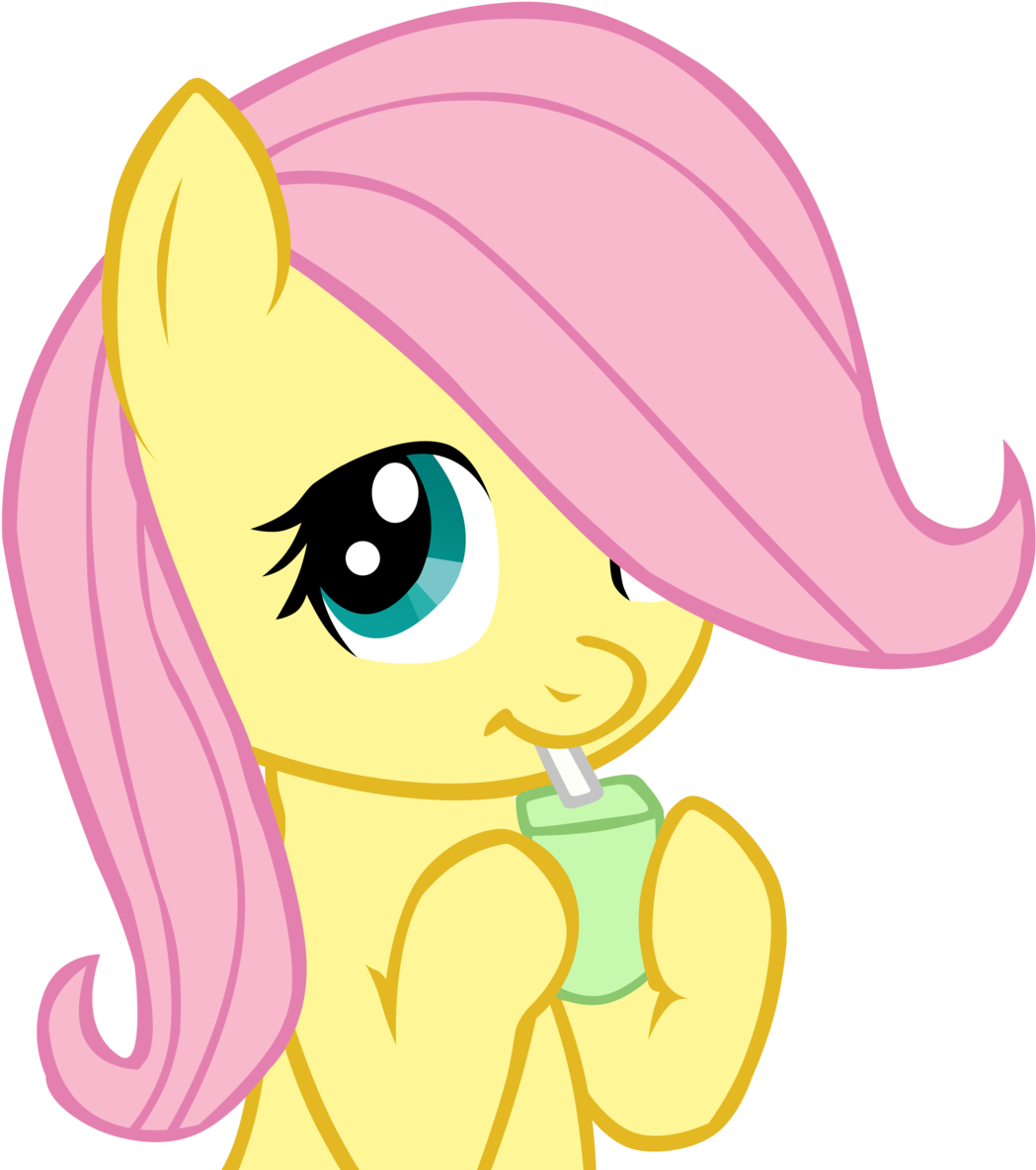 Fluttershy Rainbow Dash Team Fortress 2 Pony Applejack - Fluttershy Old (1280x1280)