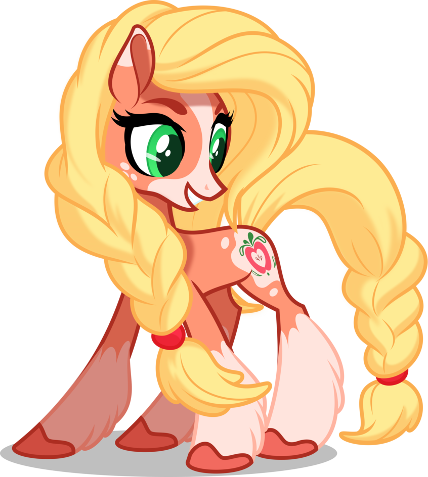 Future Applejack By Orin331 - Mlp G5 Applejack Future (846x944)