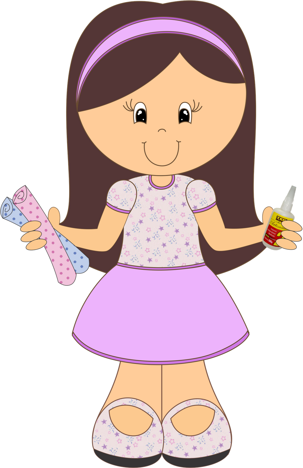 Boneca - Desenhos De Bonecas Em Png (1046x1600)