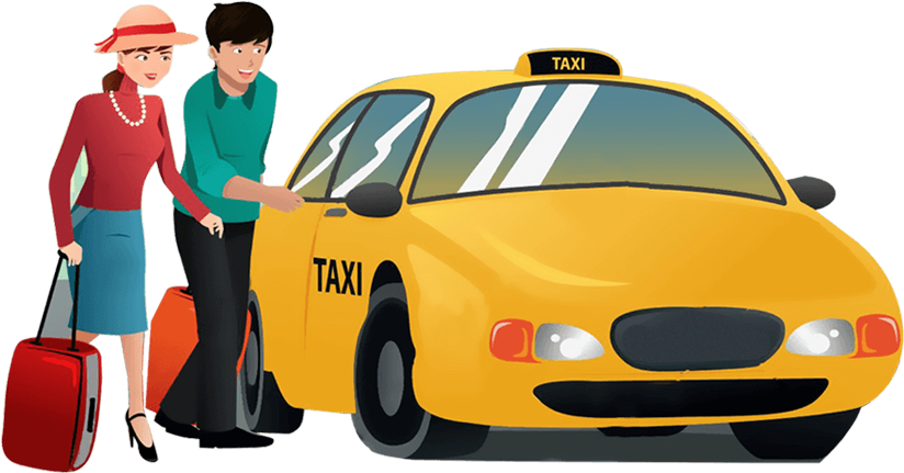 Choose From A Range Of Categories And Prices - Clip Art Hire A Taxi (823x450)