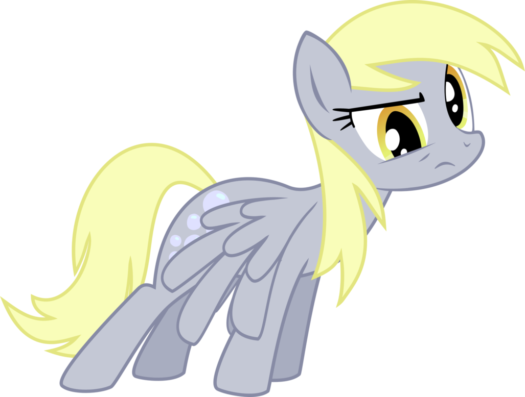 Fluttershy Was The Most Popular According To Many Different - Derpy Hooves (1027x778)