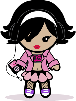 Onde Voce Pode Criar Seu Avatar, Uma Bonequinha No - Illustration (335x427)