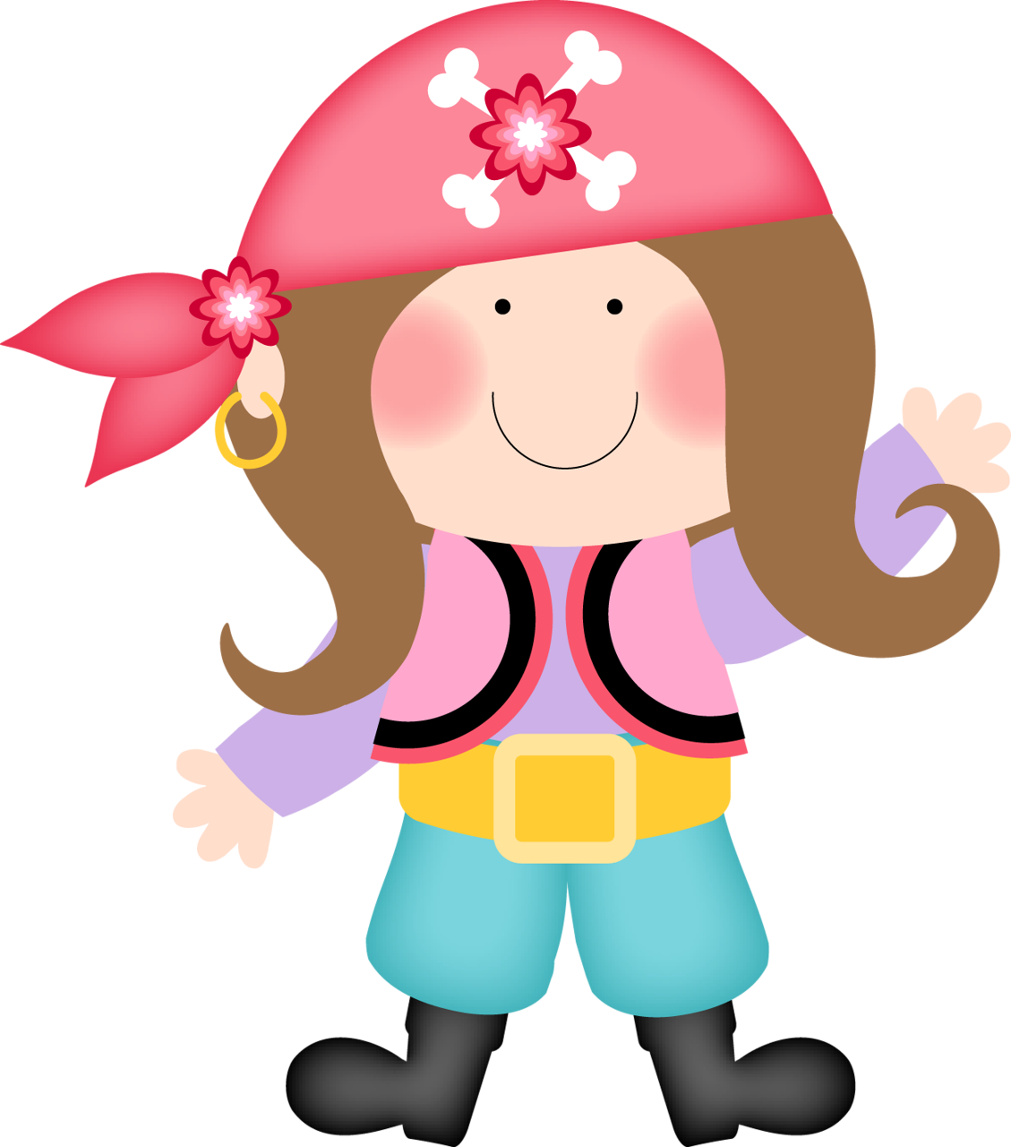 Alena1984 «kmill Pirate-girl » На Яндекс - Girl Pirate Clip Art (1129x1280)