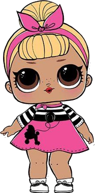 Thelma Menezes Marcadores - Bonecas Lol Para Imprimir (369x750)