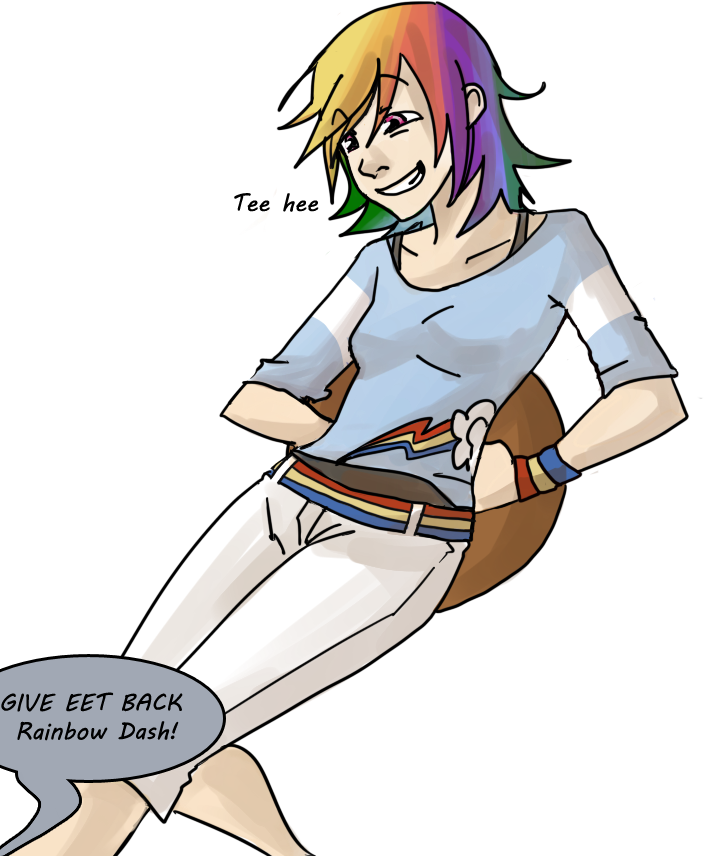 Applejack's Hat By Atomicredboots - Applejack No Hat (704x856)