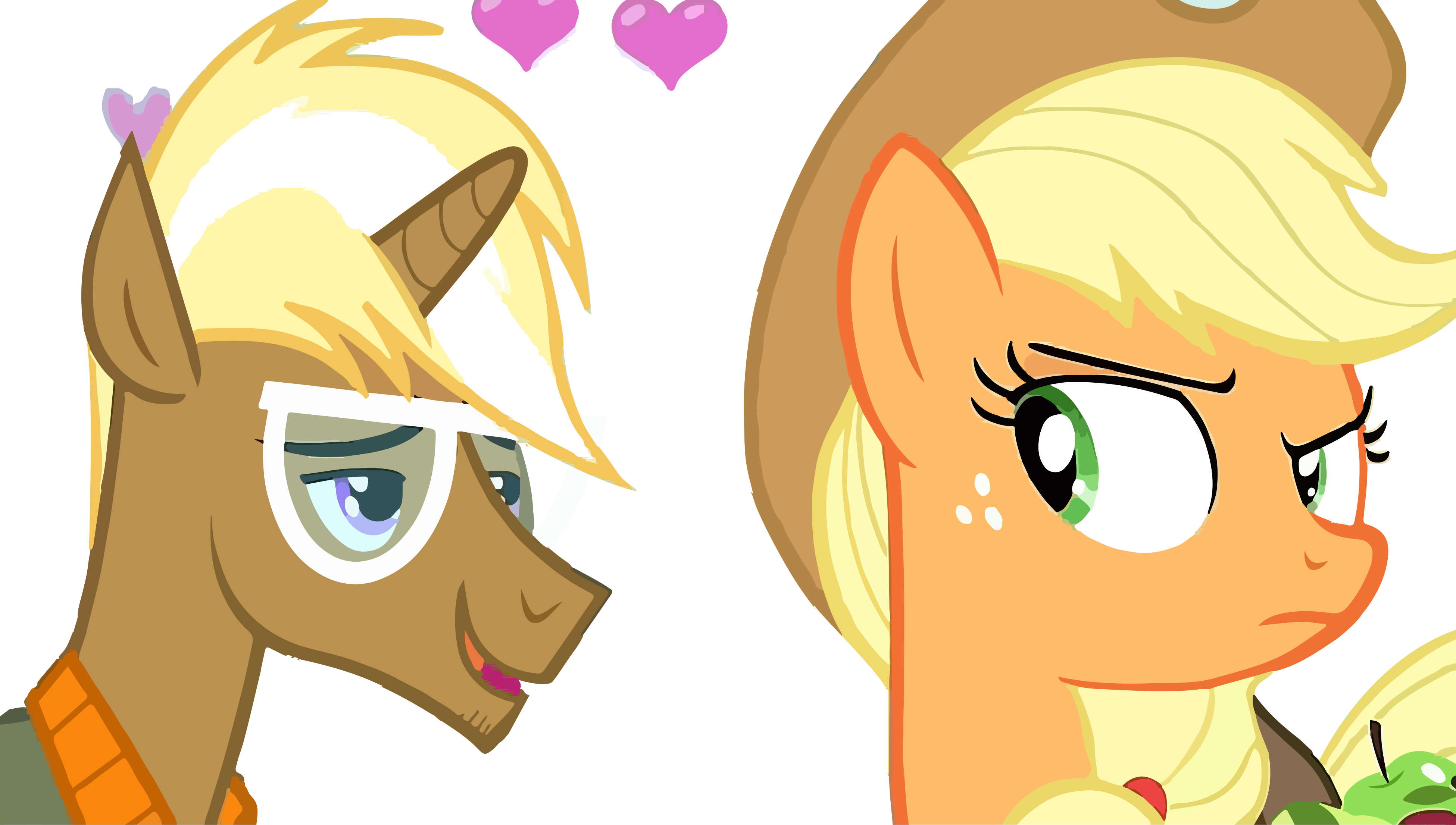 Apple, Applejack, Artist - Cartoon (3902x2212) .