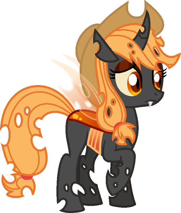 Applejack, Applejack's Hat, Artist - Mlp Irony Of Applejack (616x724)