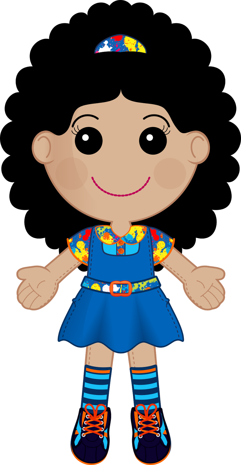 Pngs Das Chiquititas Bonequinha Se Pegar Comente Plagio - Chiquititas Desenho Png (830x1600)