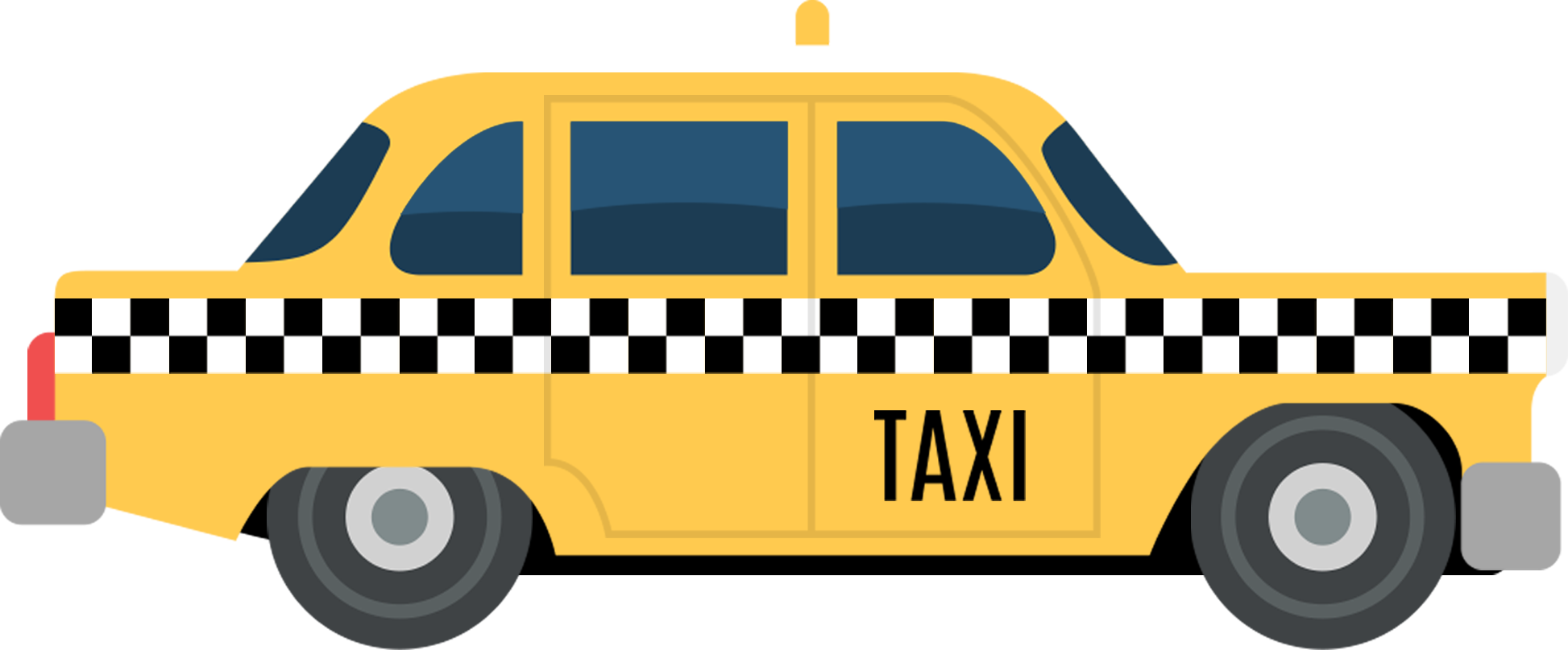 Taxi Driver Transparent Background - Iziaslav (1946x808)