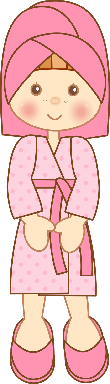 Png] - Desenho Menina No Banho (461x1600)