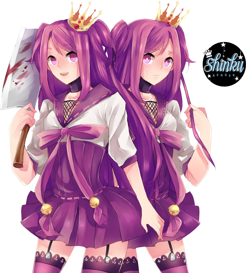 Free Anime Twins Boy Girl Chibi - Digital Art (894x894)