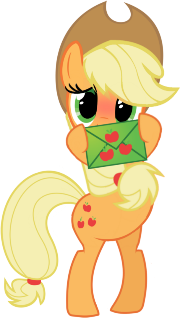 Applejack Has A Crush On You By Purezparity - Applejack Has A Crush On You (730x1095)