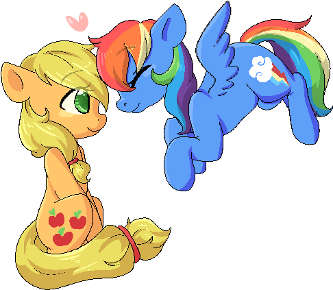 Cool Easy Pixel Art Rainbow Dash (500x425)