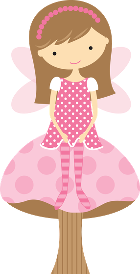 Princesas E Fadas - Fairies Clipart (286x558)