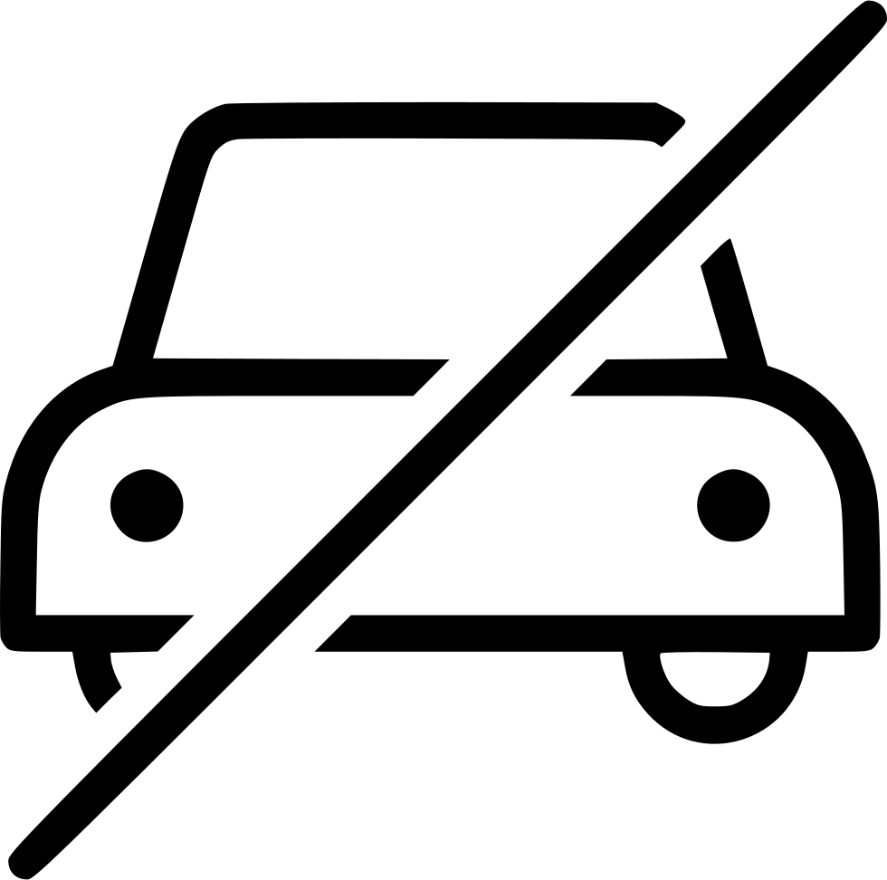 No Car Taxi Cab Vehicle Traffic Sign Comments - Vehicle (980x972)