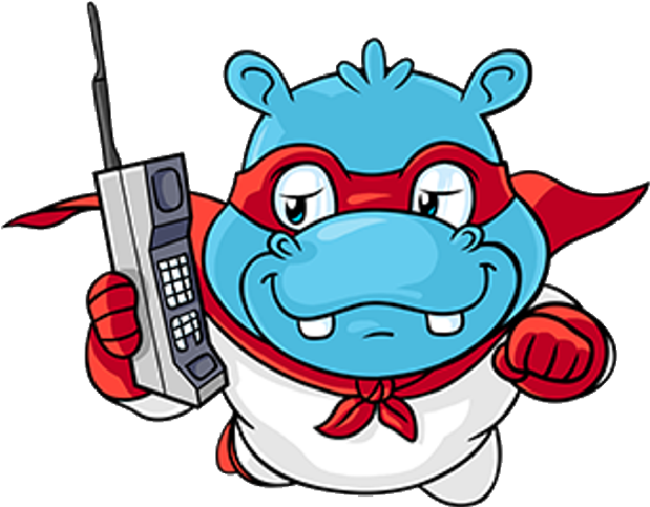 Hippopotamus Baby Cartoon Clip Art Images - Cartoon (600x600)