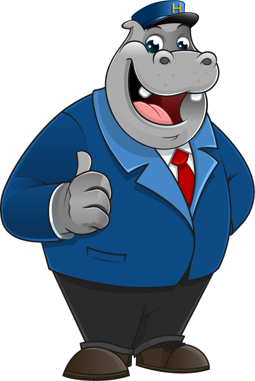Hippo Mascot Cliparts - Hippo Mascot (503x750)