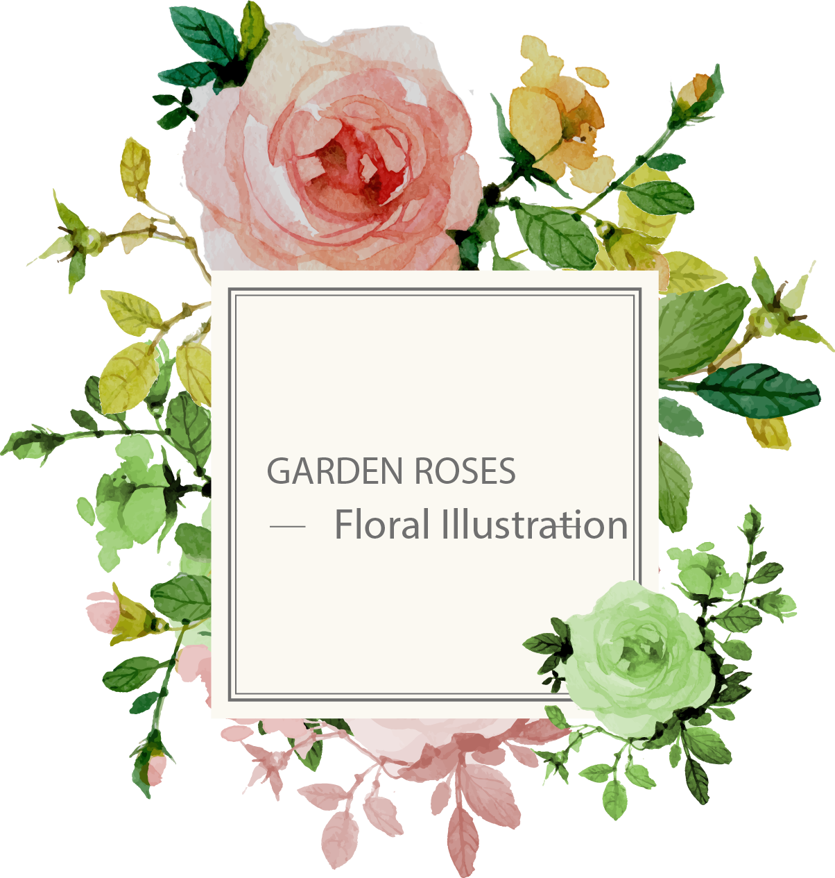 Wedding Invitation Flower Rose Floral Thank You Stickers Wedding 1204x1265 Png Clipart Download