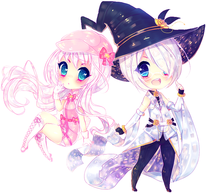 Trick Or Treat [speedpaint] By Yamio - Cartoon (750x737)