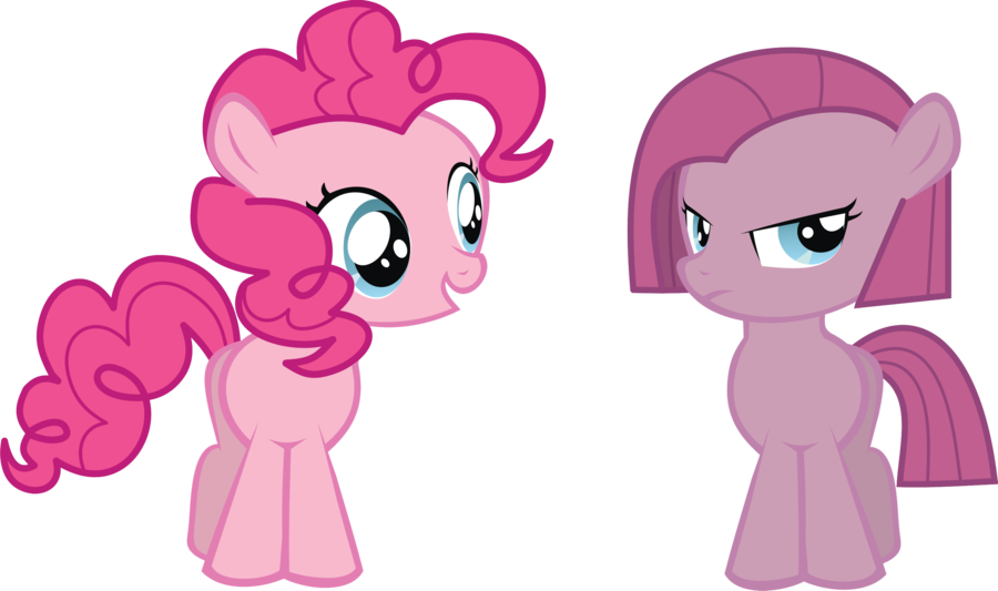 Fillys Pinkie Pie And Pinkamena By Bianca Ink Cartoon - Pinkie Pie And Pinkamena (900x533)