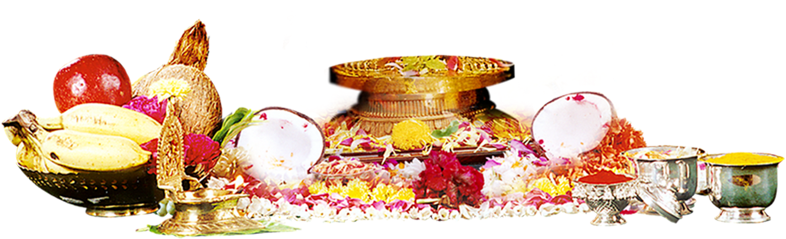 Wedding Flowers Border Png - Venkateswara Temple, Tirumala (1600x1280)